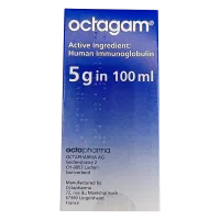 Фото Октагам 5% 5г/100мл (50 мг/мл) , раствор для инфузий, 100 мл 1 шт.