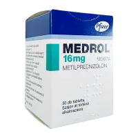 Фото Медрол ЕВРОПА таблетки 16 мг №50