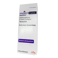 Фото Мунджаро 5 мг / доза 4 дозы :: Тирзепатид Mounjaro KwikPen