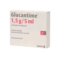 Фото Глюкантим (Glucantime) 1,5г/5мл ампулы №5