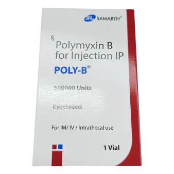 Полимиксин В :: Сабвиксин аналог :: Poly-B 500000 МЕ (50мг) фл №1